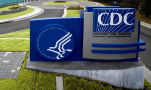 CDC sign in front of office building
