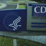 CDC sign in front of office building